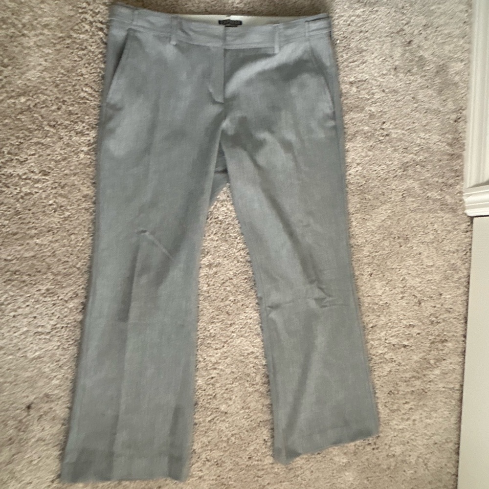 Express Columnist Classic Heather Grey Dress Pants